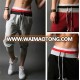 Hot Mens 3/4 Knee Casual Jogger Sport Shorts Baggy Gym Harem Pants Rope Trousers